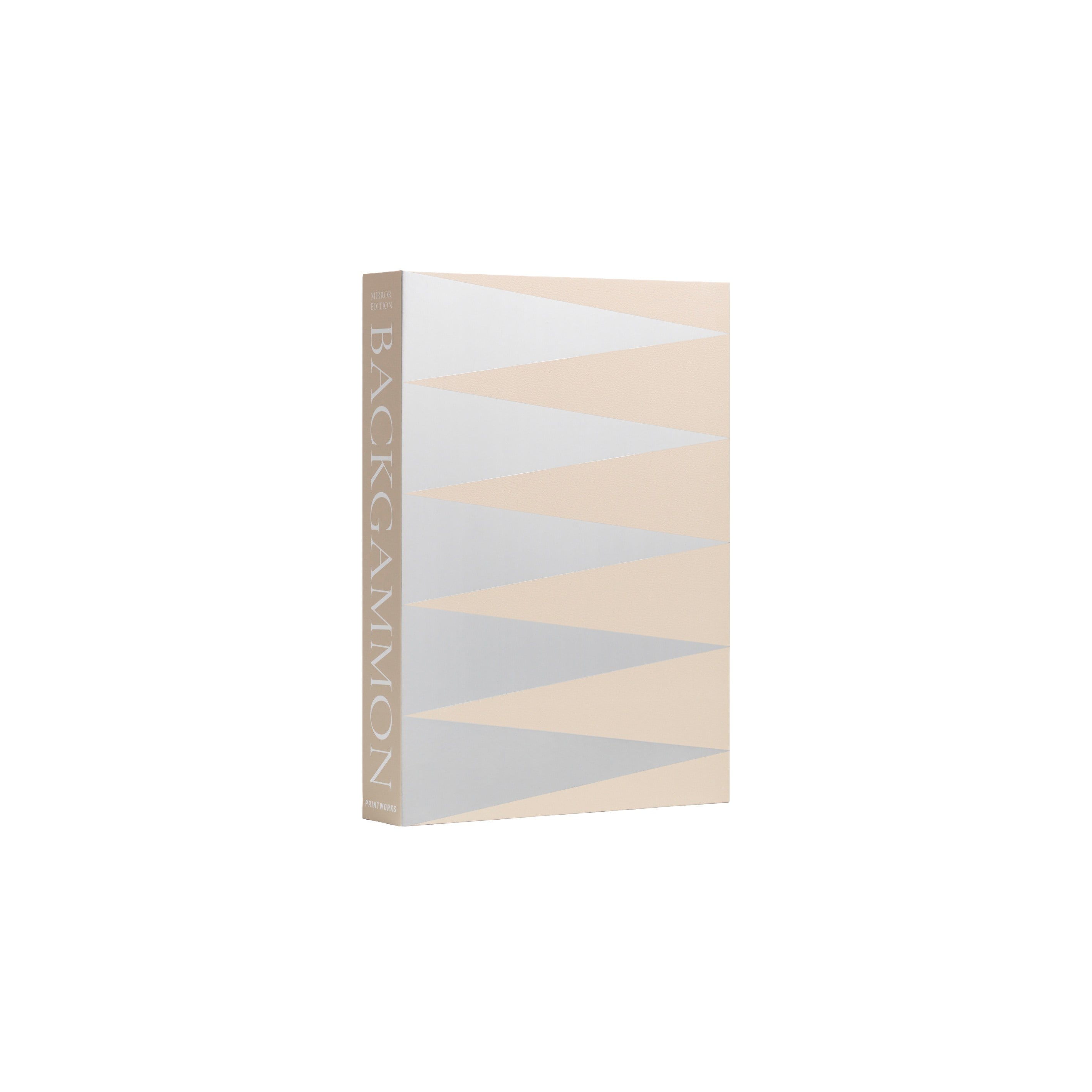 The Art of Backgammon Tavla (Beige Mirror)