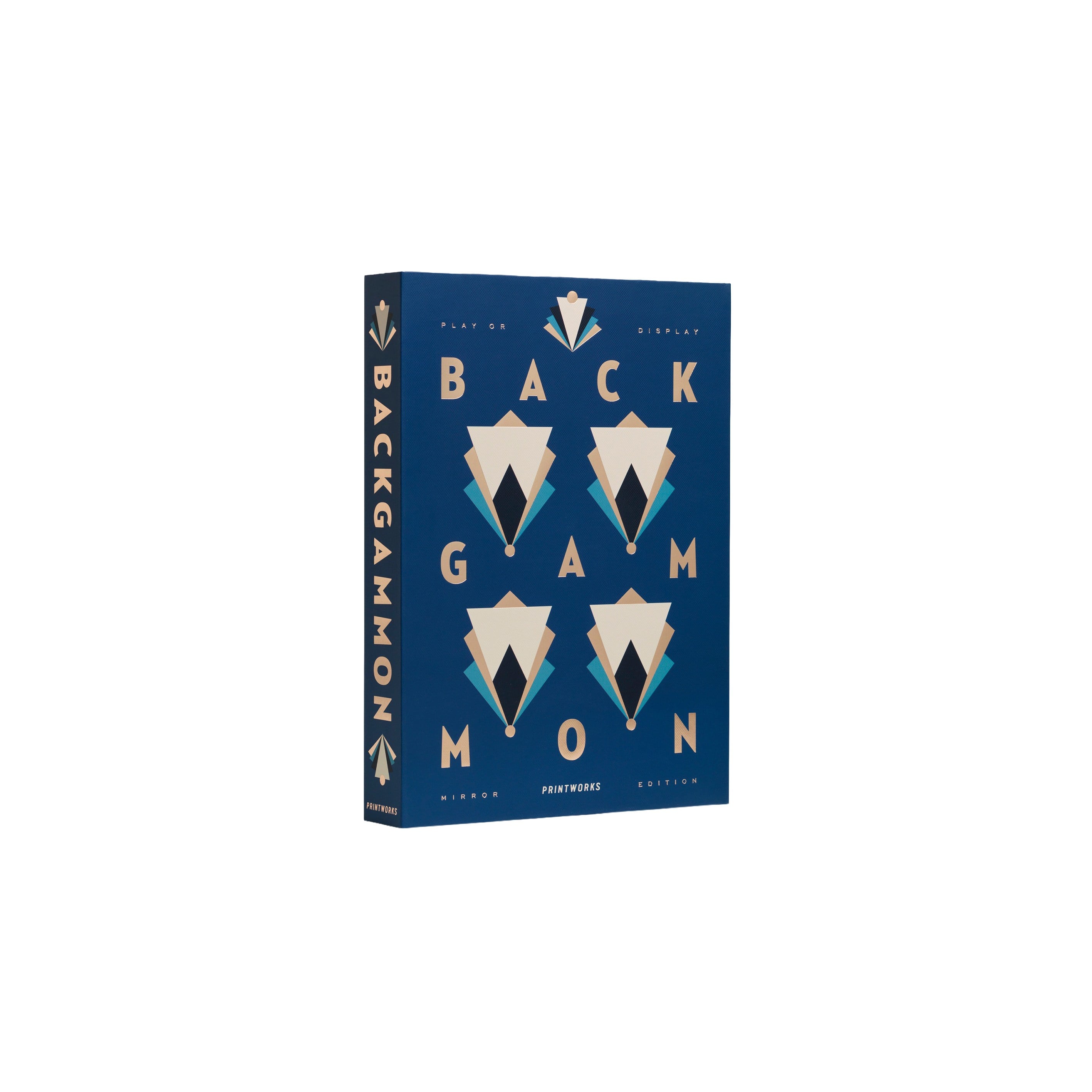 The Art of Backgammon Tavla (Blue Mirror)