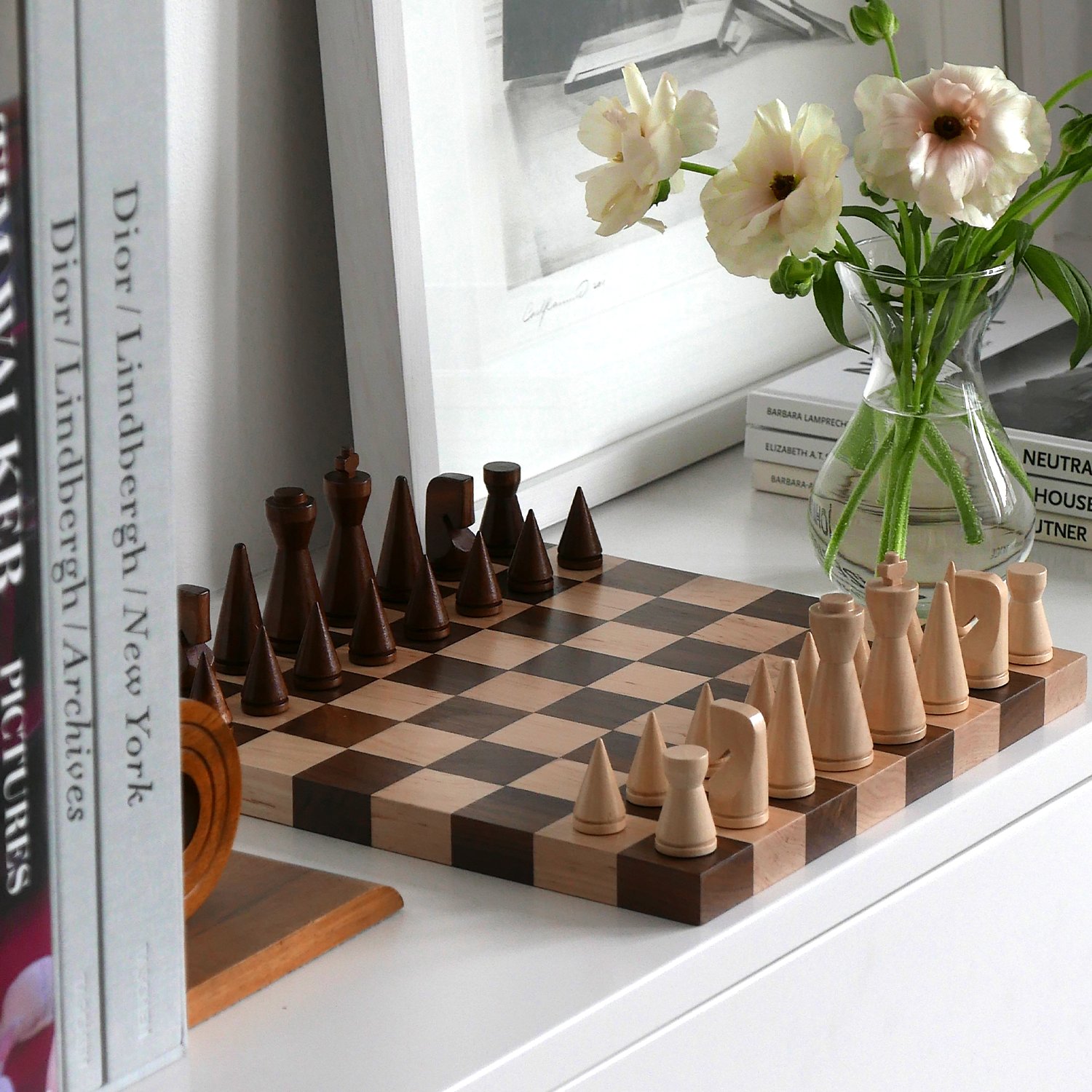 The Minimalist Ahşap Satranç