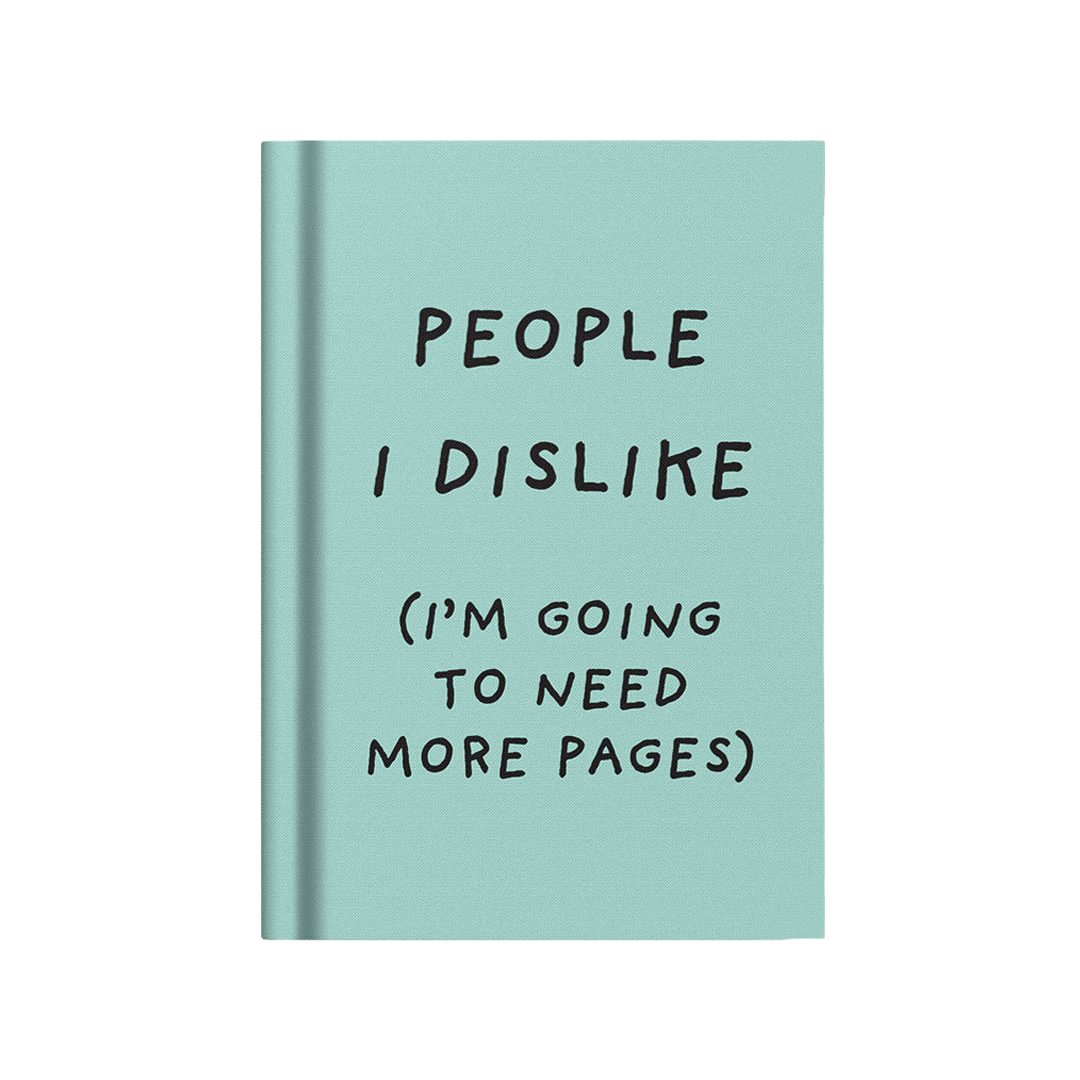 Words Not Defteri: People I Dislike (Mint)