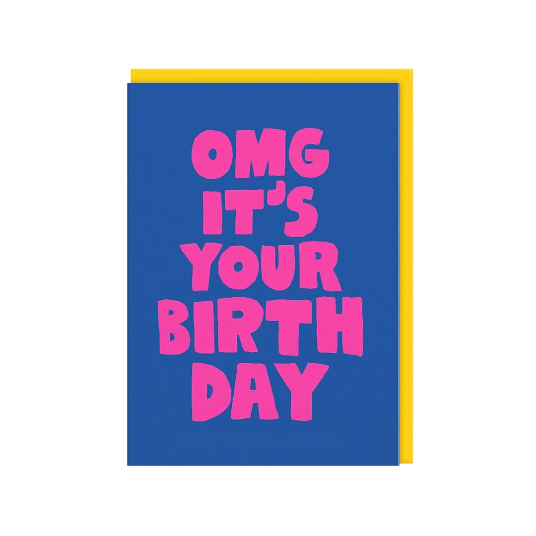 Words Tebrik Kartı: OMG It's Your Birthday