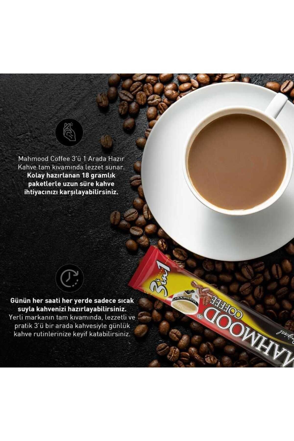 3ü 1 Arada Hazır Kahve 48 Adet X 18 gr