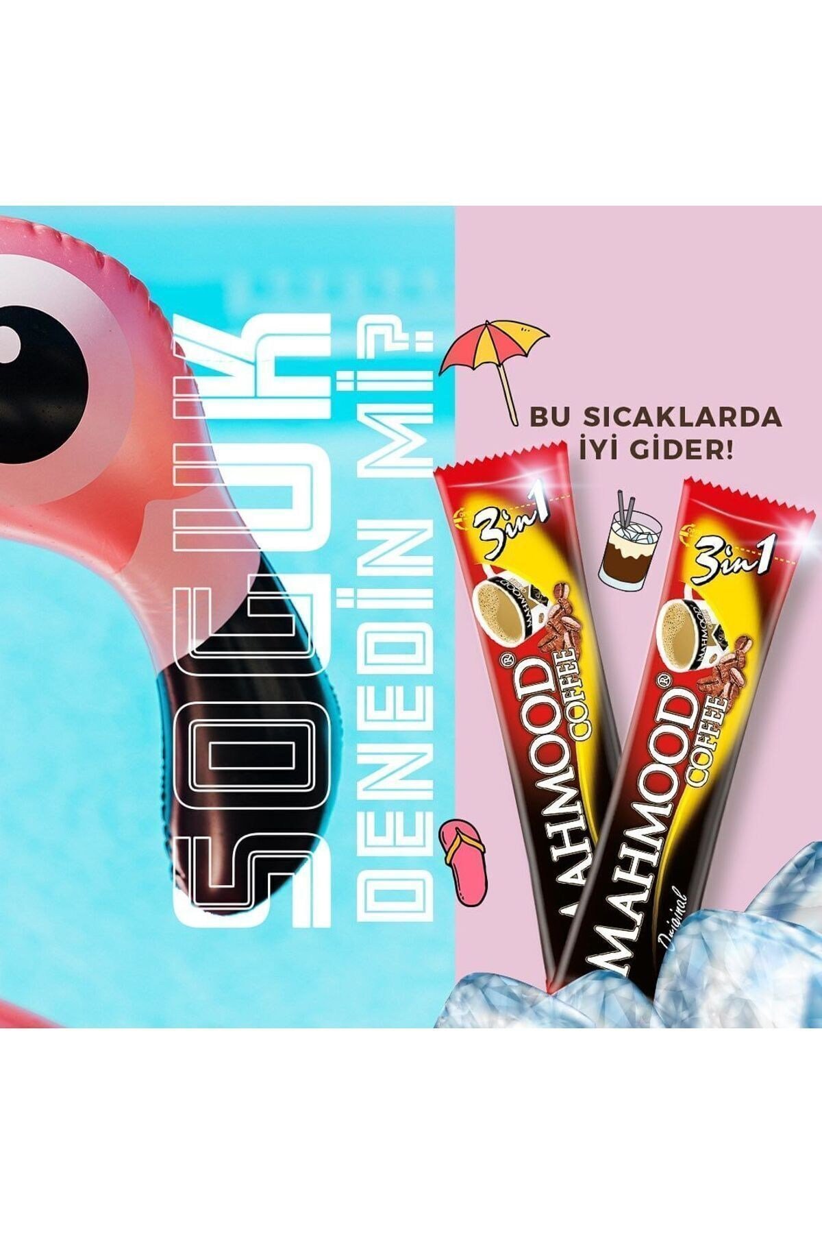 3ü 1 Arada Hazır Kahve 48 Adet X 18 gr