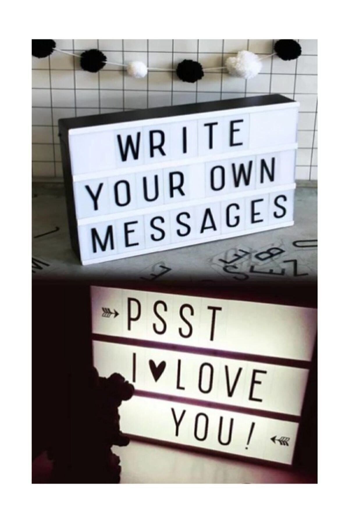 A4 Light Box Led Işıklı Yazı Panosu 30 X 22 Cm.