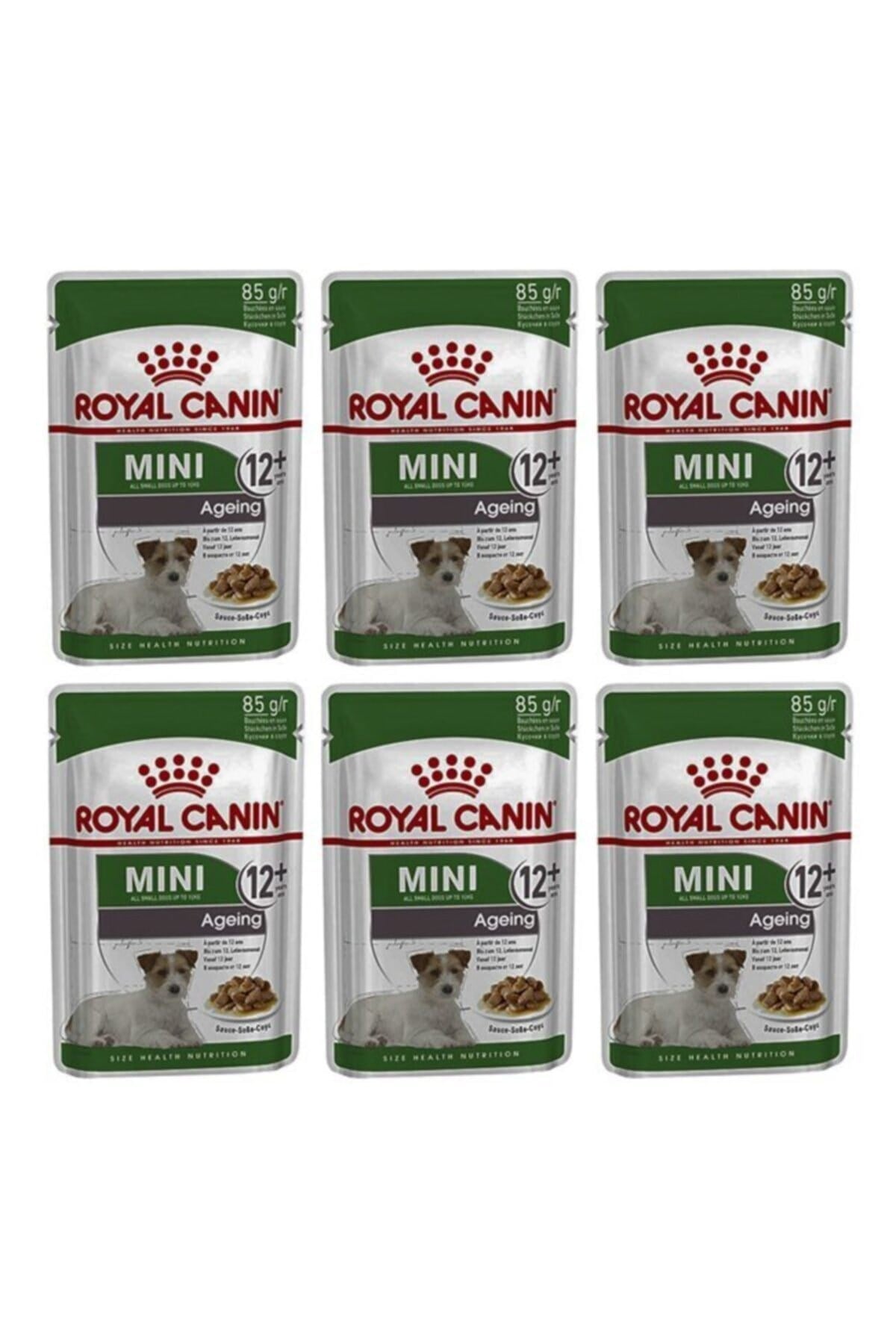 Adult Mini Ageing 12+ Yaş Köpek Maması 85 gr X 6 Adet