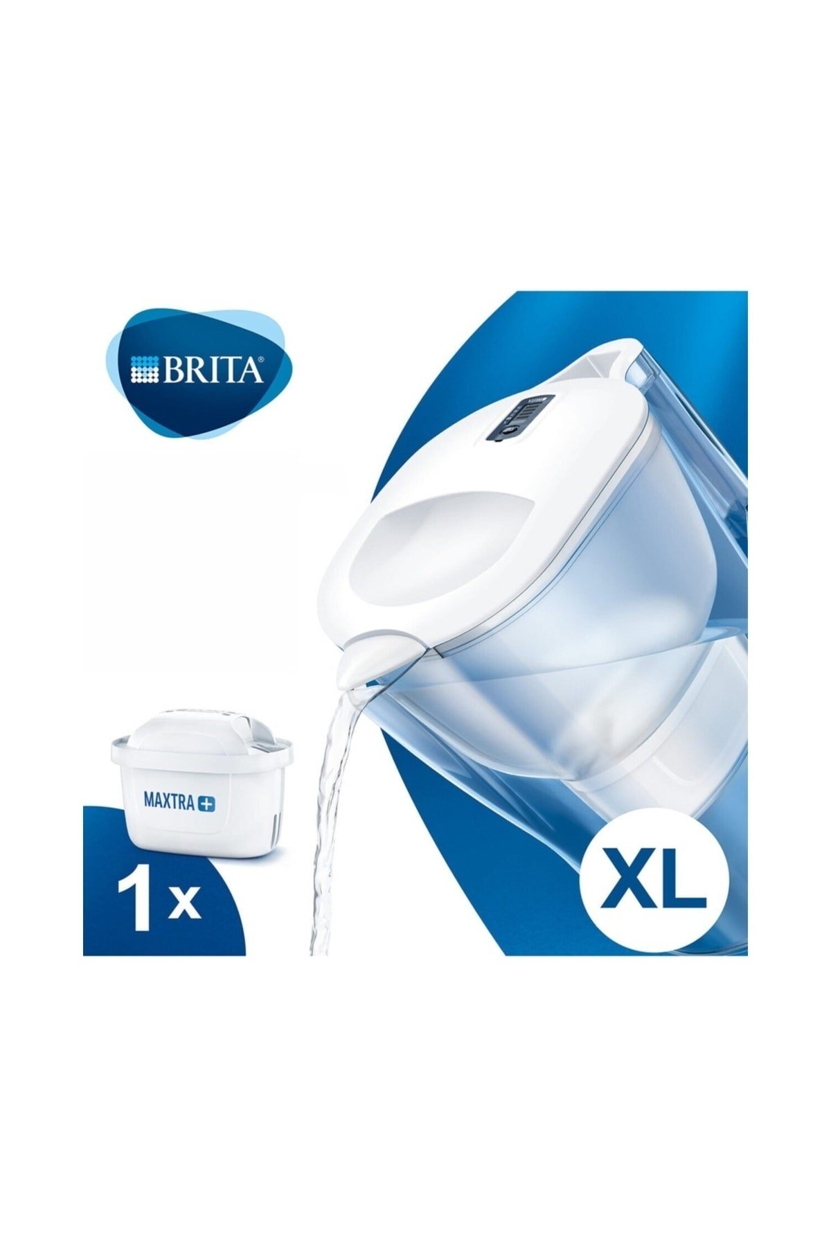 Aluna Xl Maxtra Filtreli Su Arıtmalı 3.5 Lt. Akıllı Beyaz Sürahi