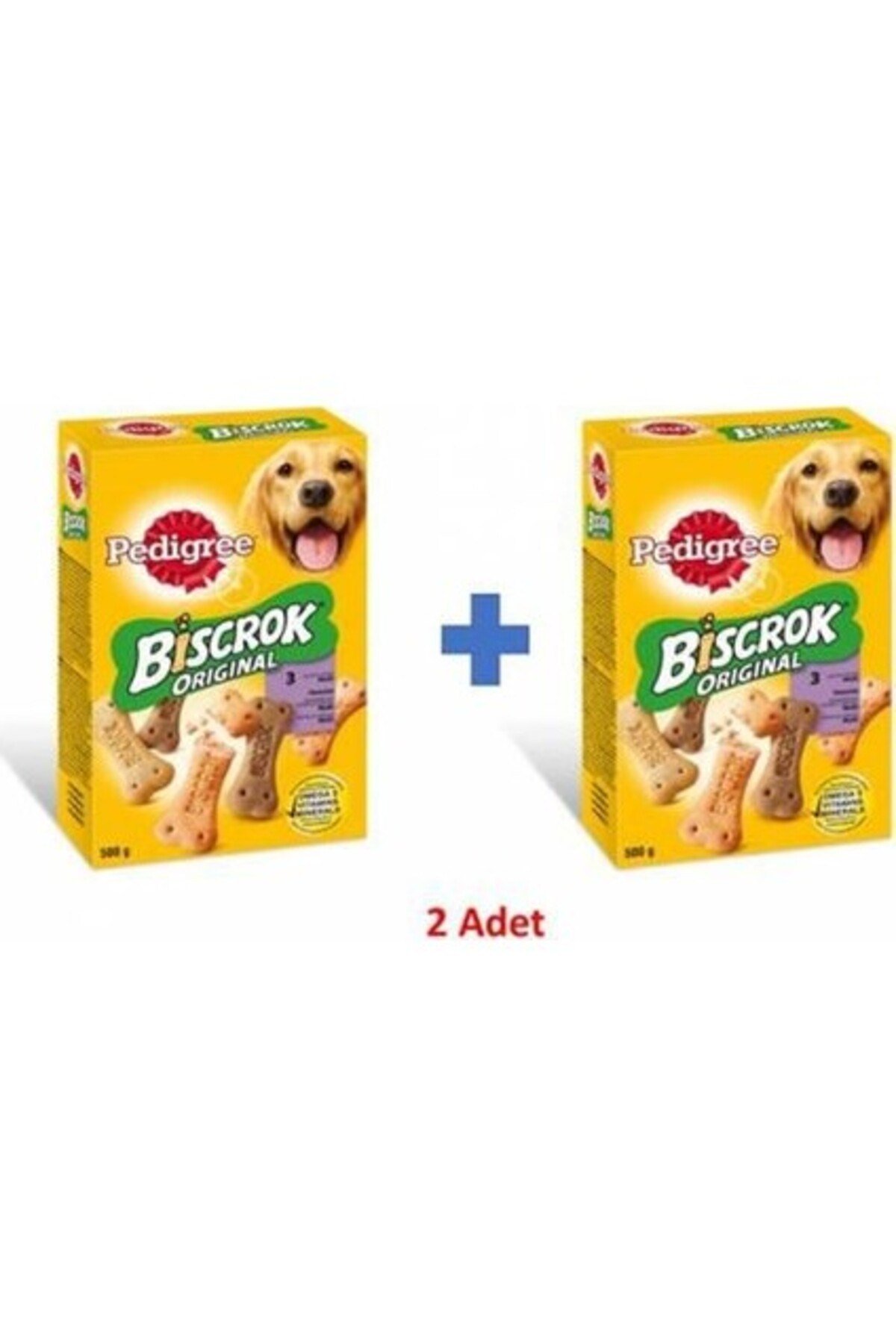 Biscrok 2X500 gr Köpek Ödül Bisküvi