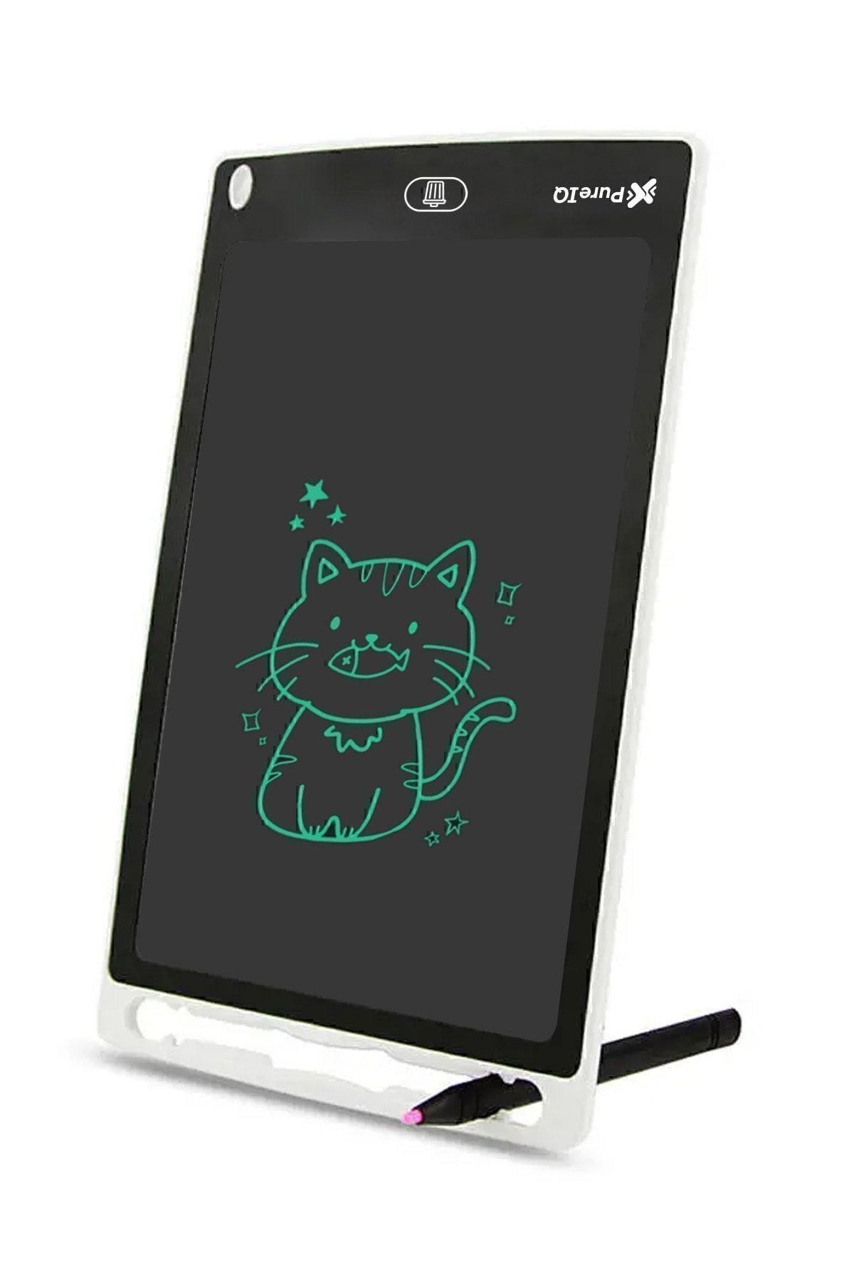 Çocuk LCD Yazı Çizim Tableti 8.5 inç – Kalemli, Silinebilir, Eğitim, Eğlence ve Not Etmek için