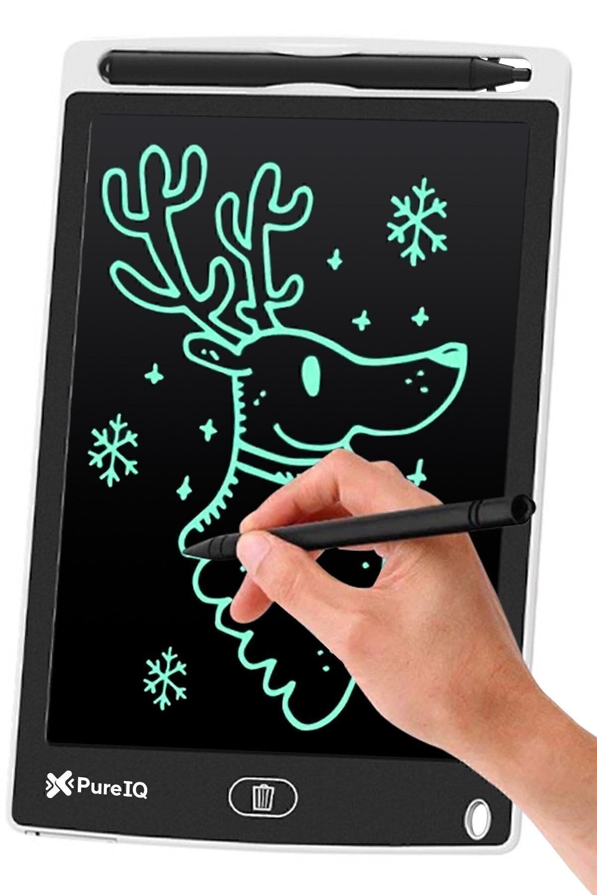 Çocuk LCD Yazı Çizim Tableti 8.5 inç – Kalemli, Silinebilir, Eğitim, Eğlence ve Not Etmek için