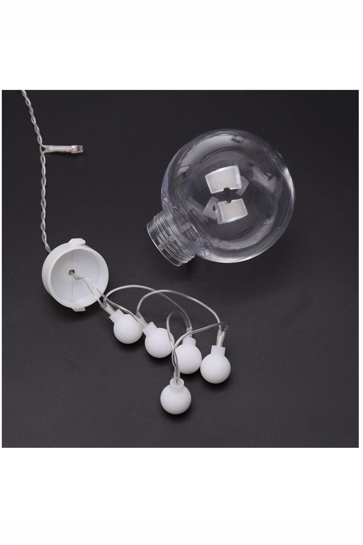 Dekoratif Işıklı Top Perde Led