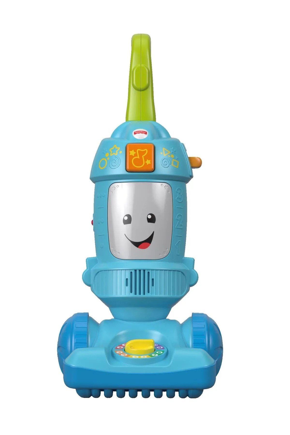 Fisher-Price Eğlen ve Öğren Neşeli Süpürge, Türkçe konuşan Müzikli, Işıklı, Eğitici İçerikli GTW19