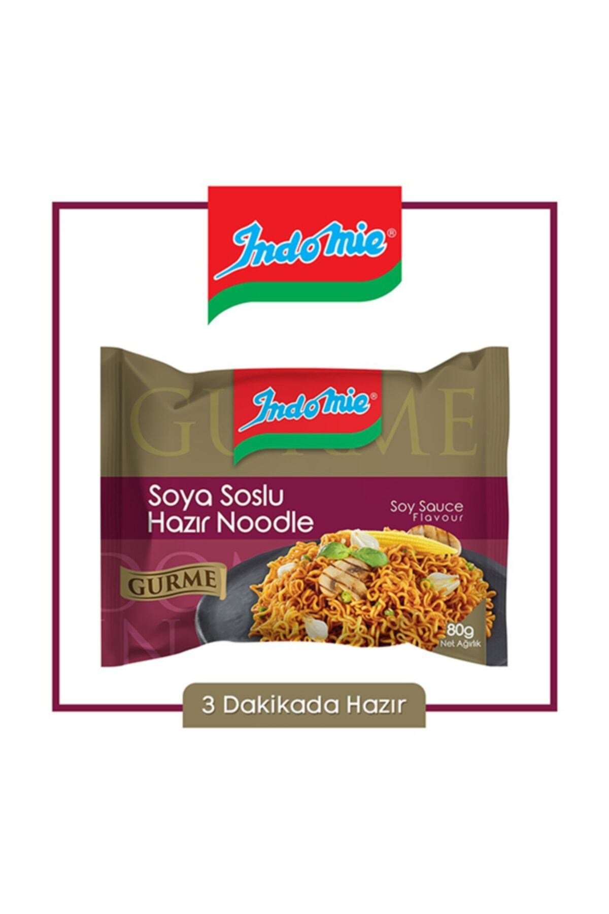 Indomie Gurme Serisi Soya Soslu Çeşnili 40 Adet