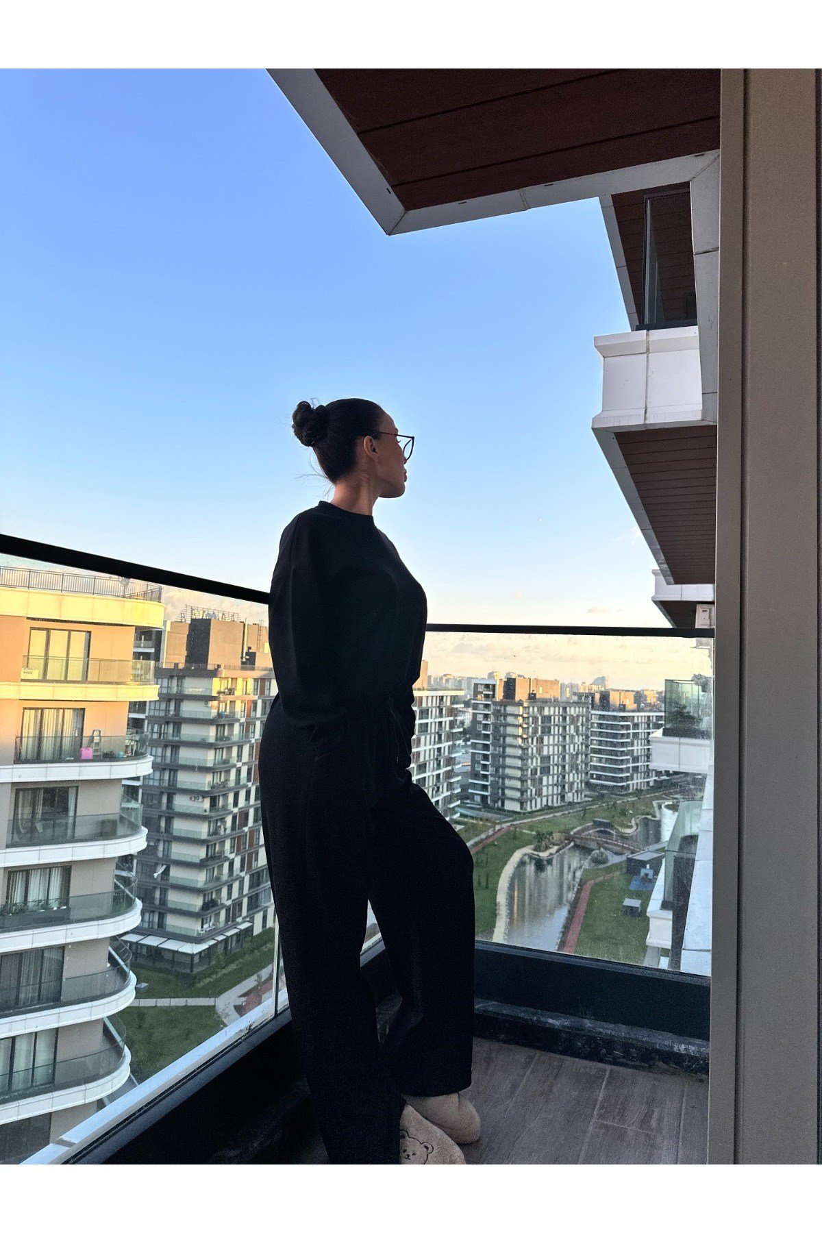Kadın Basic Rahat Eşofman Takım & Sweat Eşofman Takım
