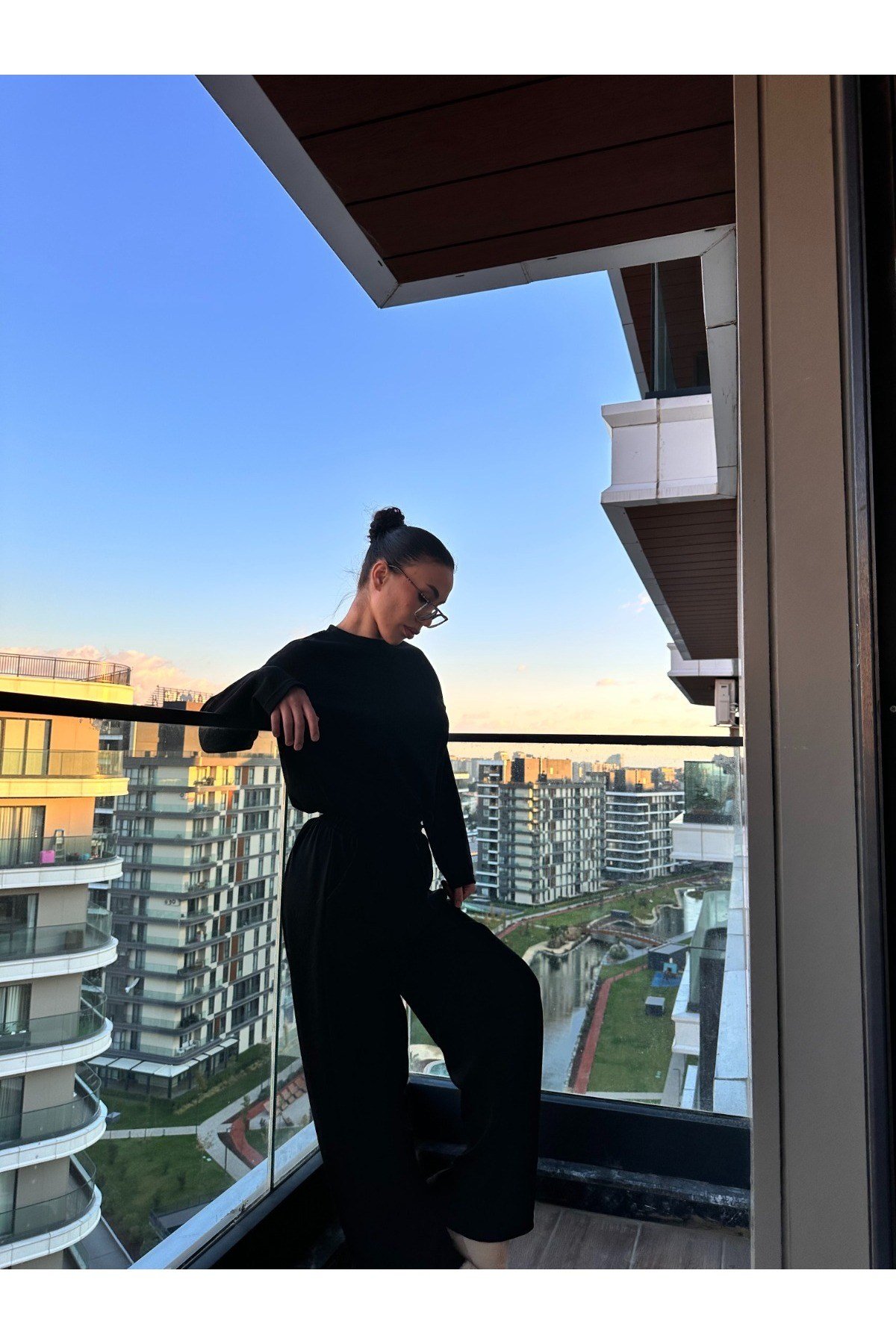 Kadın Basic Rahat Eşofman Takım & Sweat Eşofman Takım