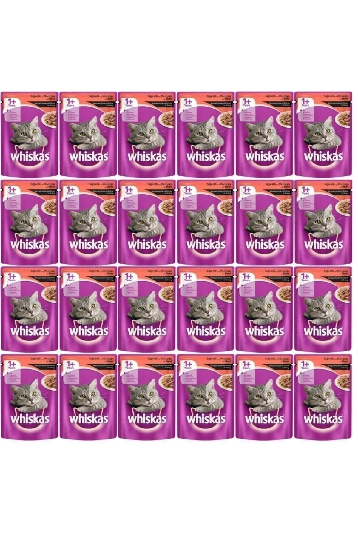 Klasik Öğünler Sos Içinde Sığırlı Ve Tavuklu Yetişkin Kedi Maması 24 X 85 G