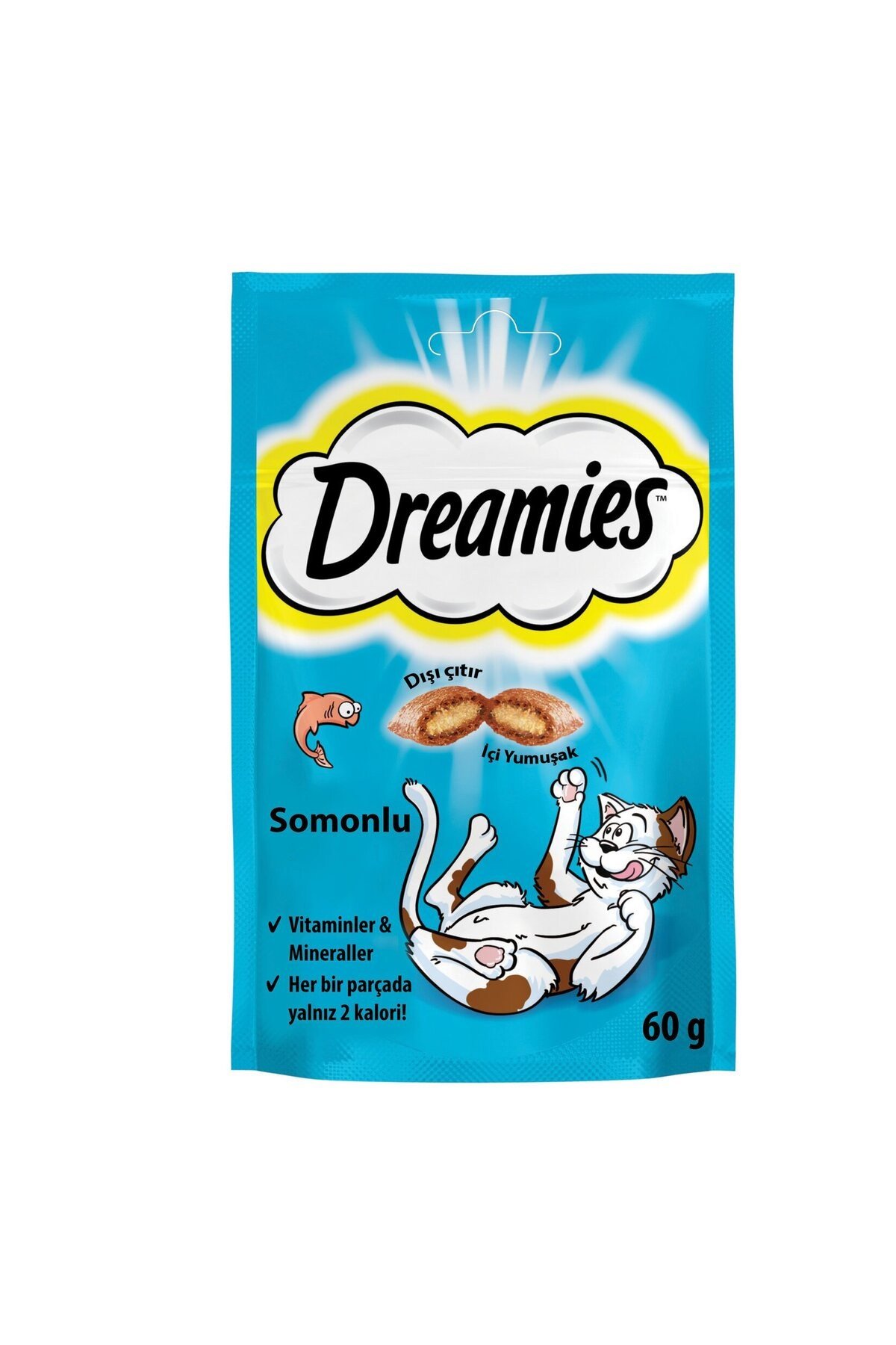 Kuru Kedi Ödül Maması, Somonlu, 60 G
