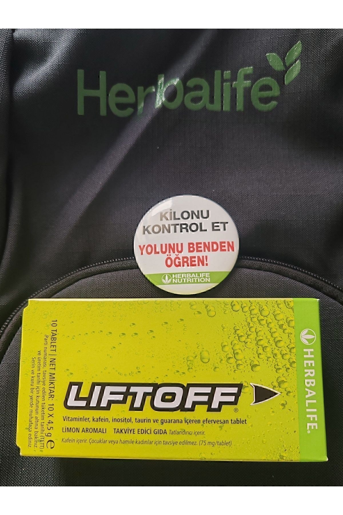 Liftoff Limon Aromalı 10 Tablet Takviye Edici Gıda