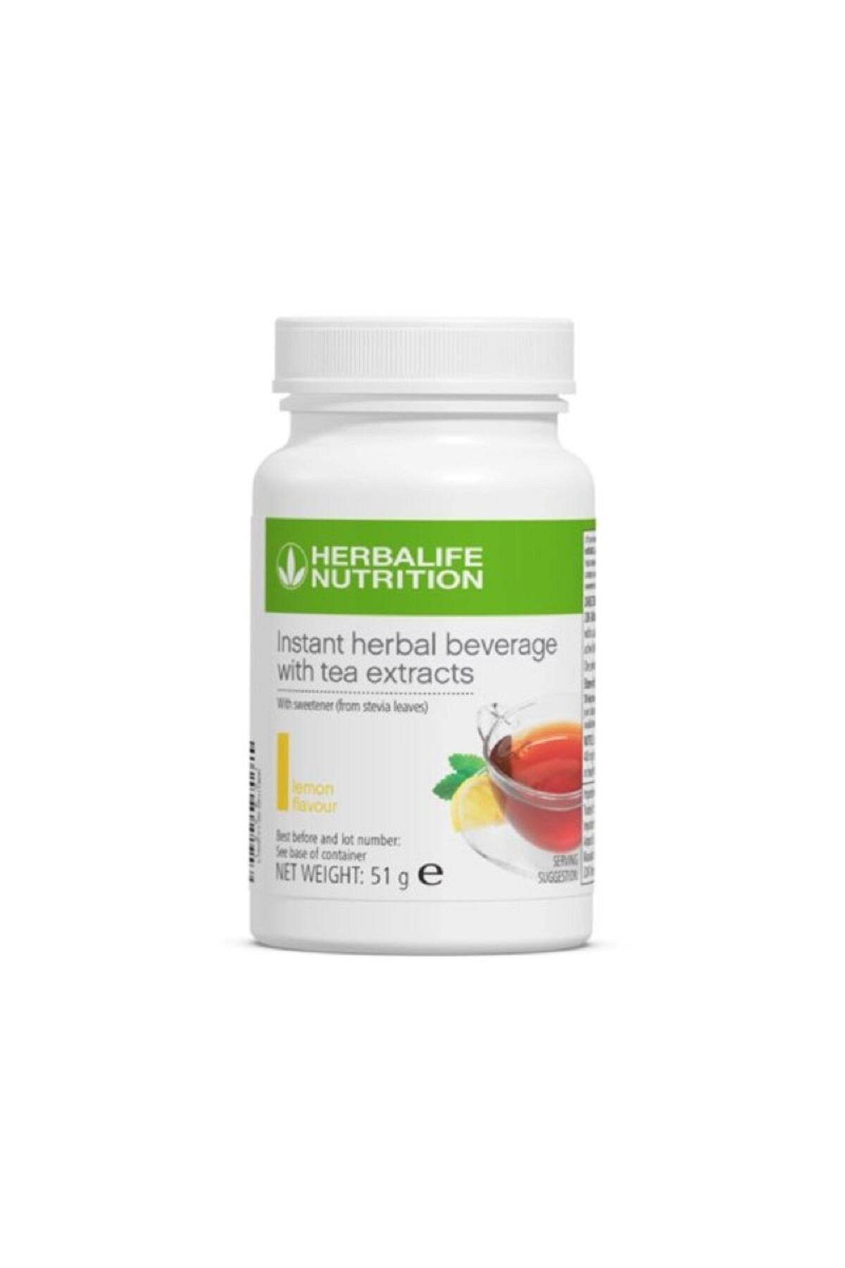 Limon Aromalı 51 gr Küçük Çay Ve Bitki Ekstreli Konsantre İçecek Tozu