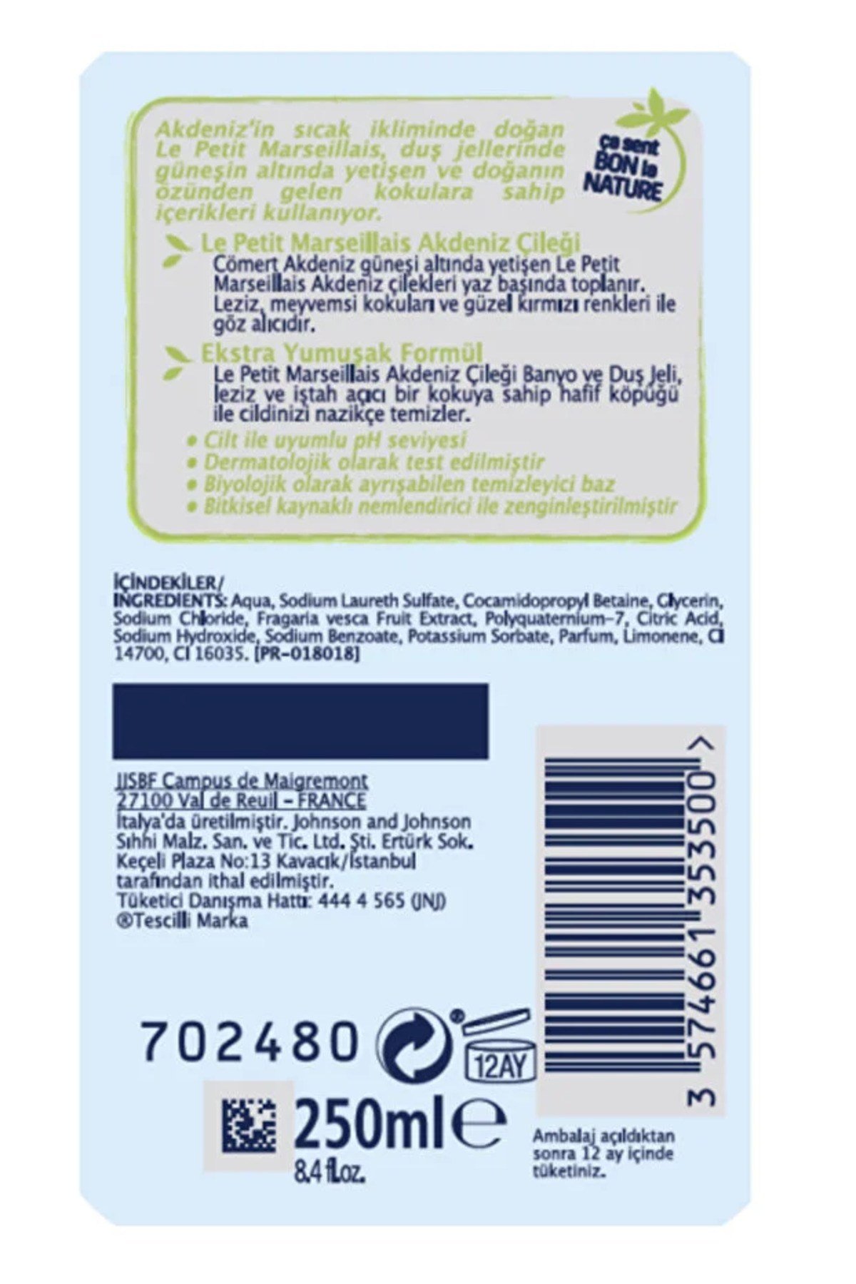 LPM Akdeniz Çileği 400 ml x2