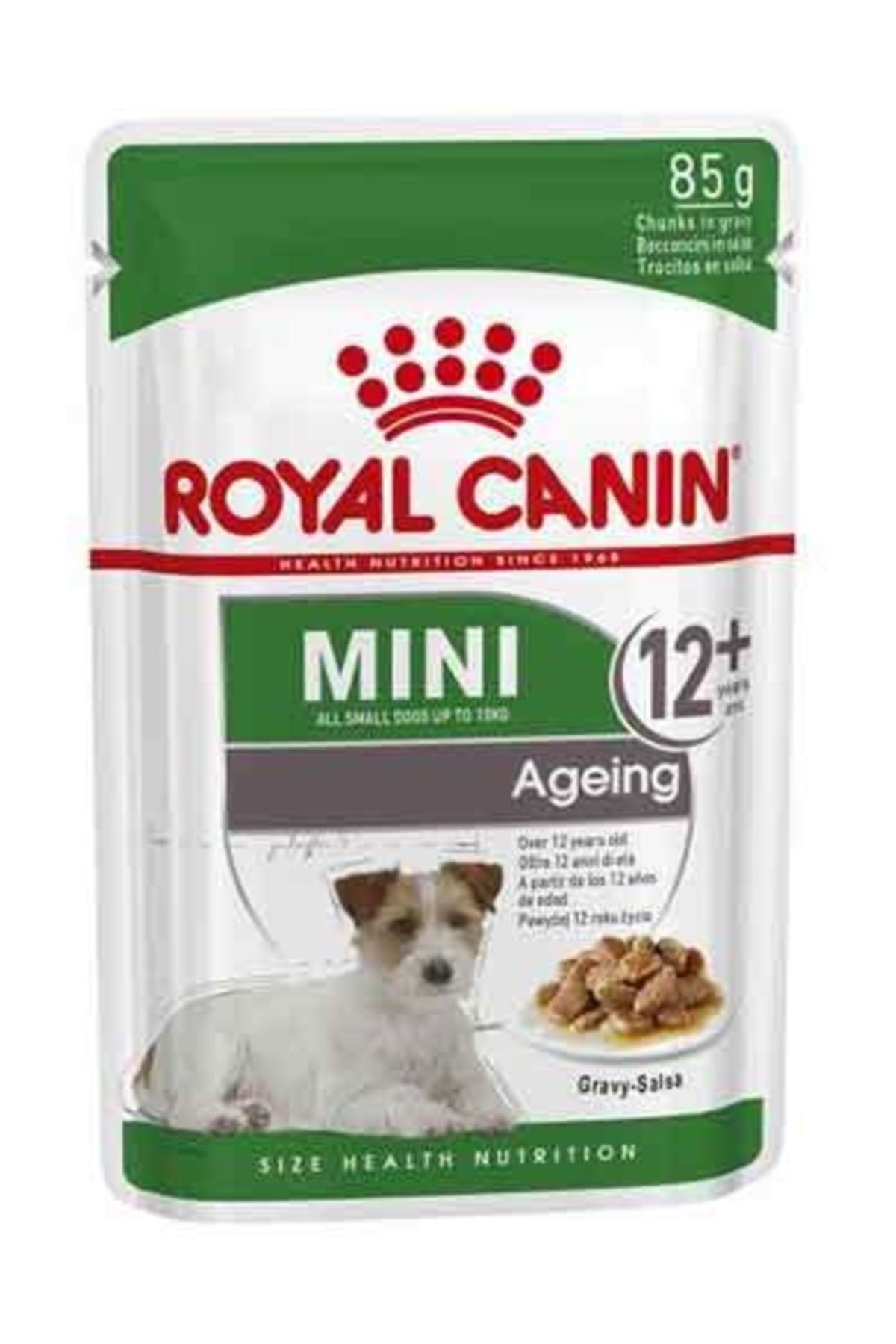Mini +12 Ageing Pouch Yaşlı Köpek Konservesi 85 Grx12 Adet