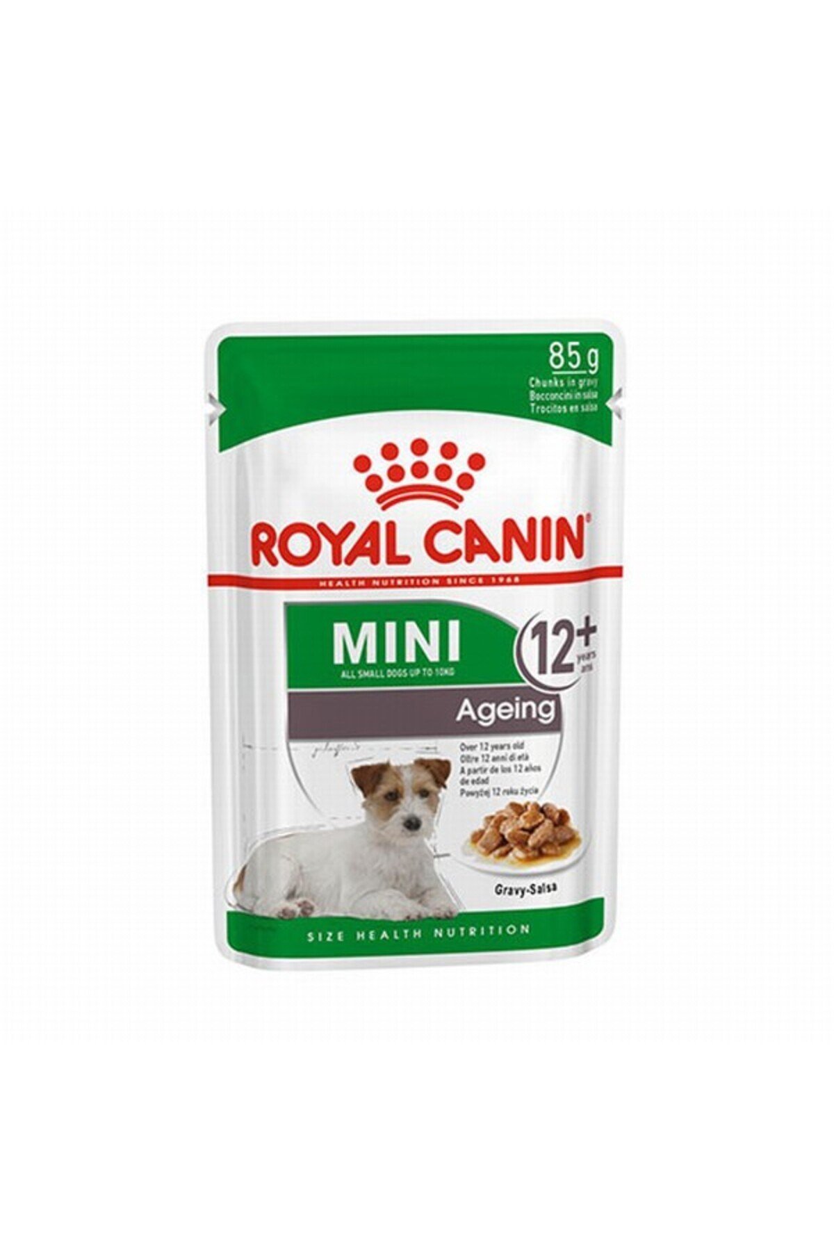 Mini Ageing 12+ Pouch Yaşlı Köpek Konservesi 12 Adet 85 Gr