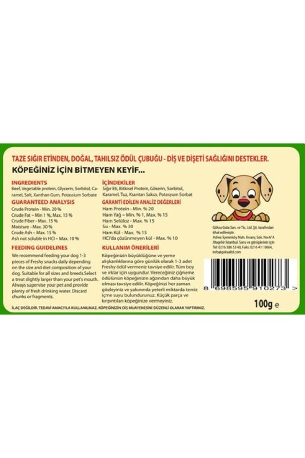 Multi Biscrok Köpek Ödül Bisküvisi 500 gr
