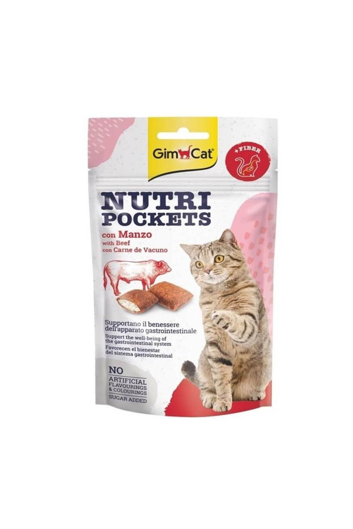 Nutripockets Kedi Ödülü Biftek Malt, 60 Gr
