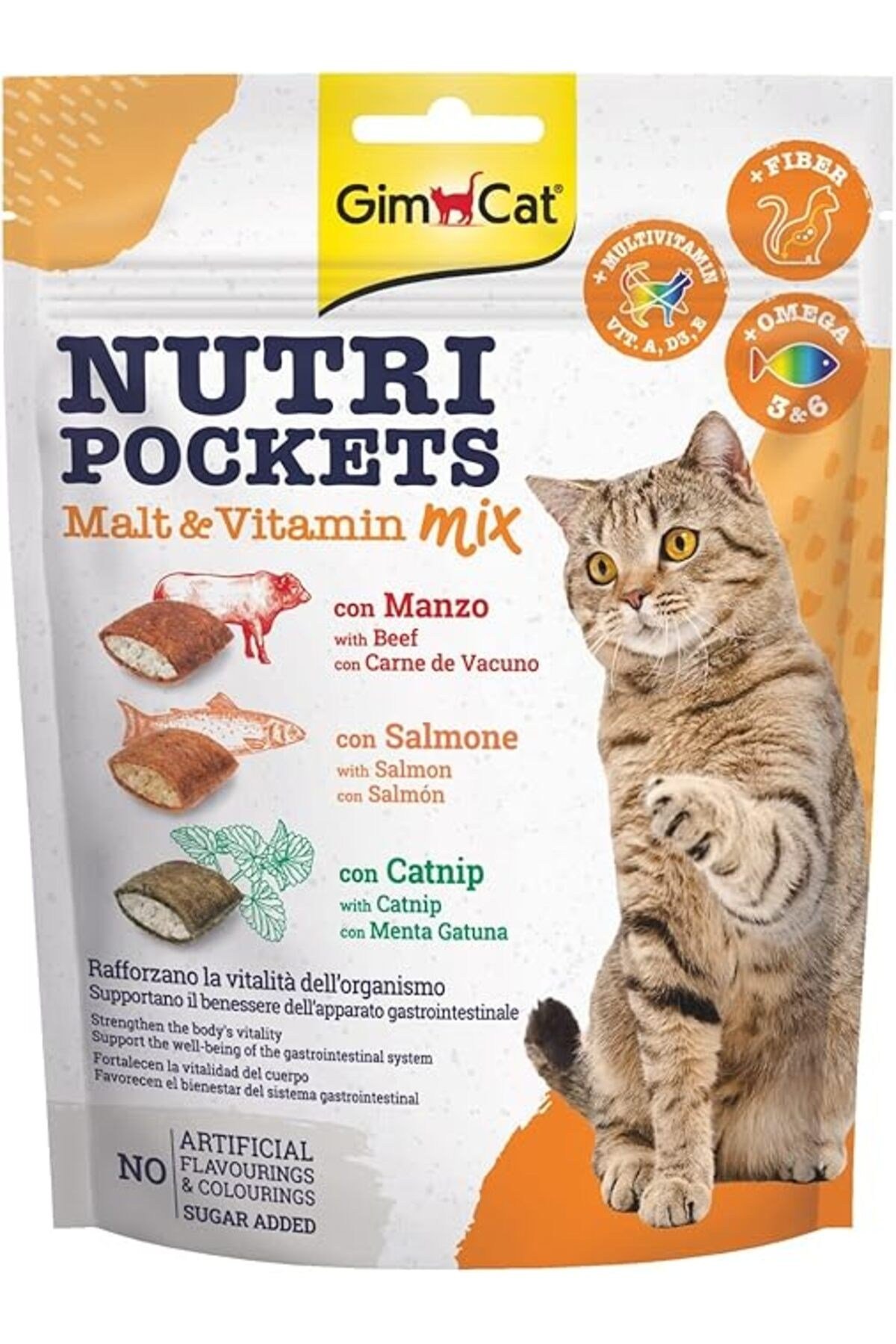 Nutripockets Kedi Ödülü Malt&multivitamin, 150g