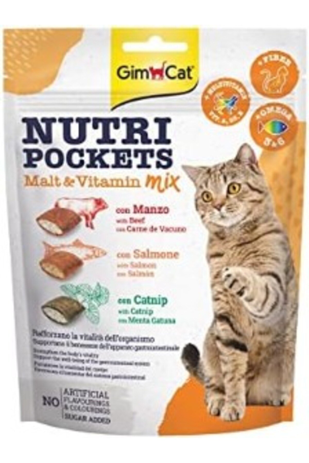 Nutripockets Kedi Ödülü Malt&multivitamin, 150g