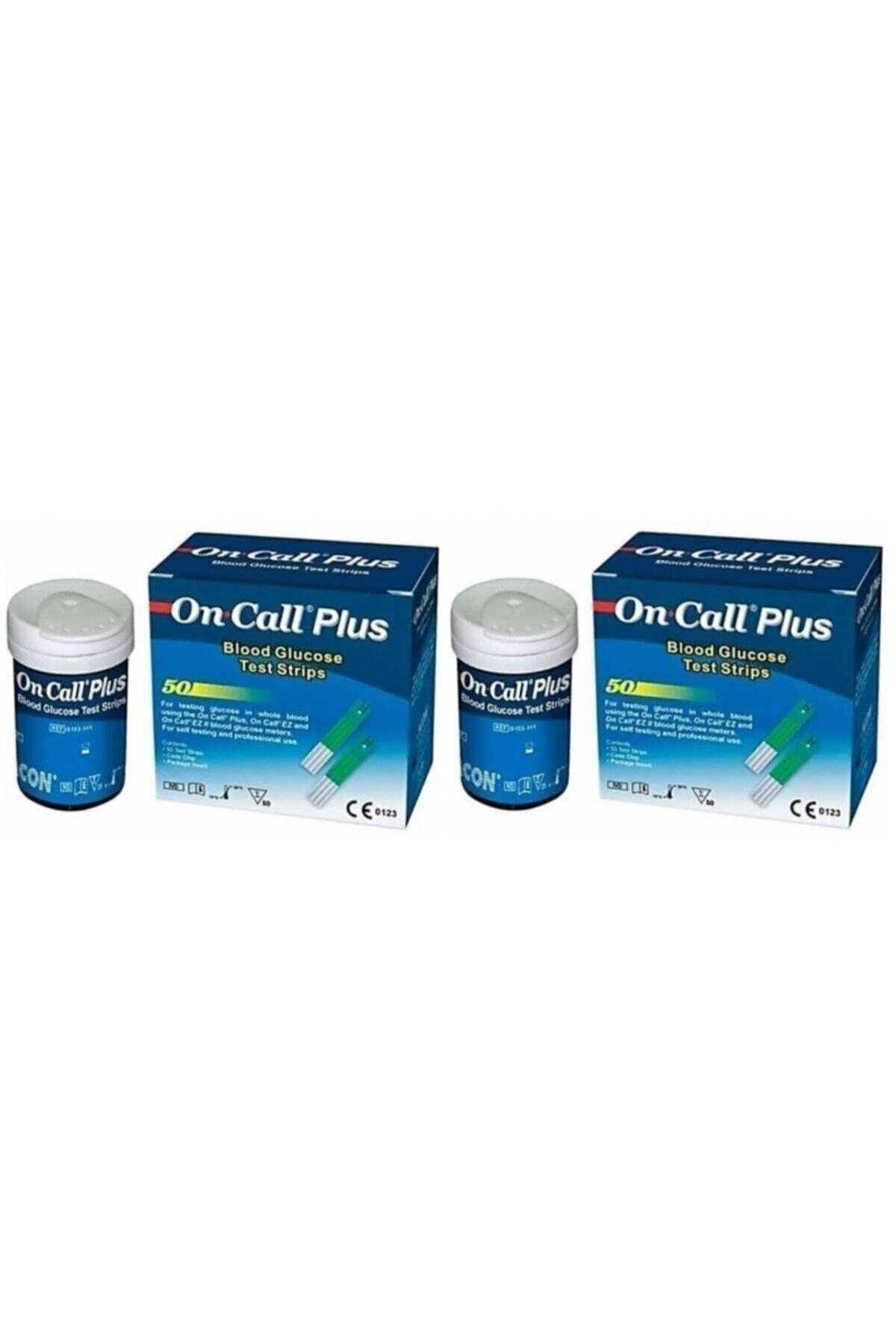 On Call Plus Ölçüm Çubuğu Test Strip 100 Adet, (50 Adet X 2 Kutu) Palo Santo