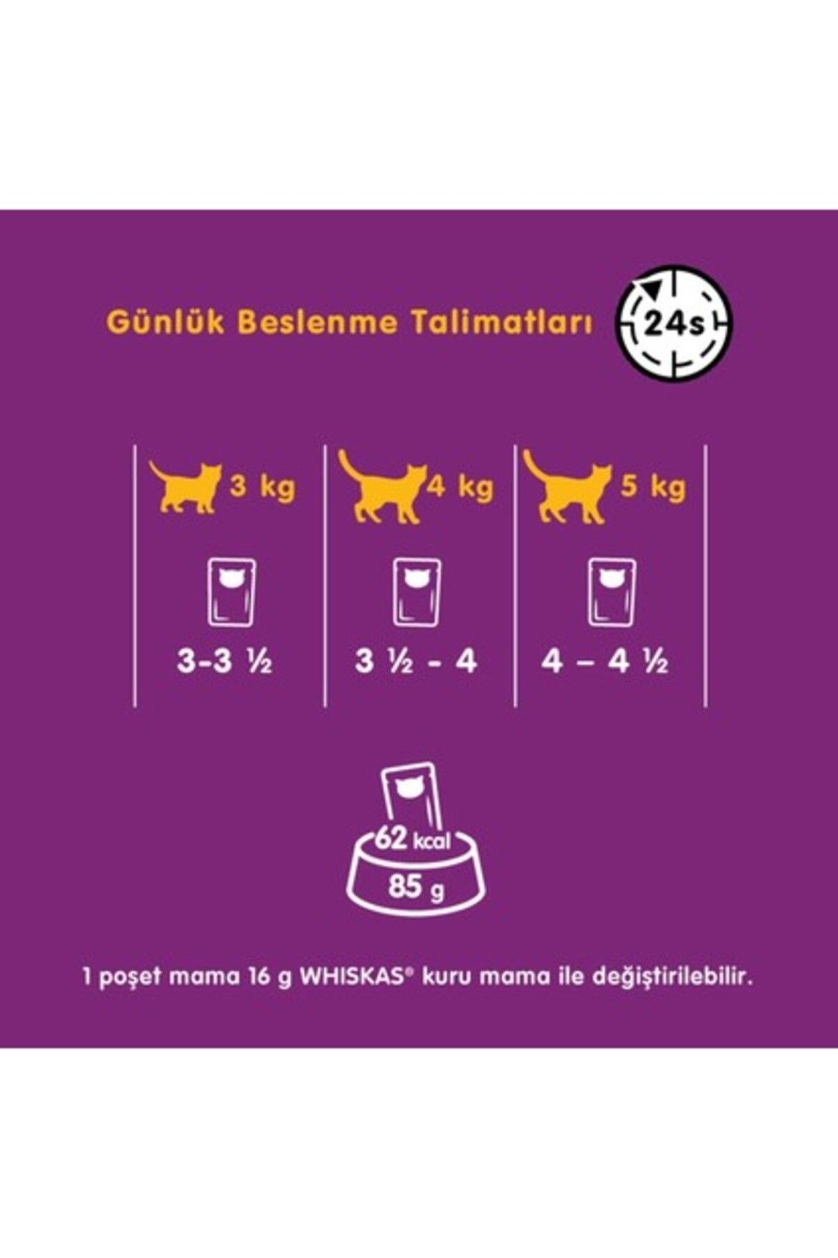 Pouch Pure Delight Tavuklu Yetişkin Kedi Mama 24 X 85 G