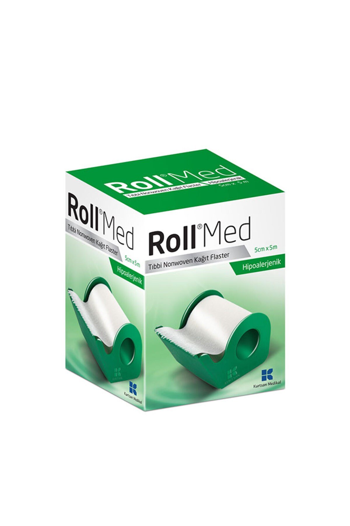 Rollmed Hipoalerjenik Kağıt Flaster 5cm X 5mt - 10 Paket