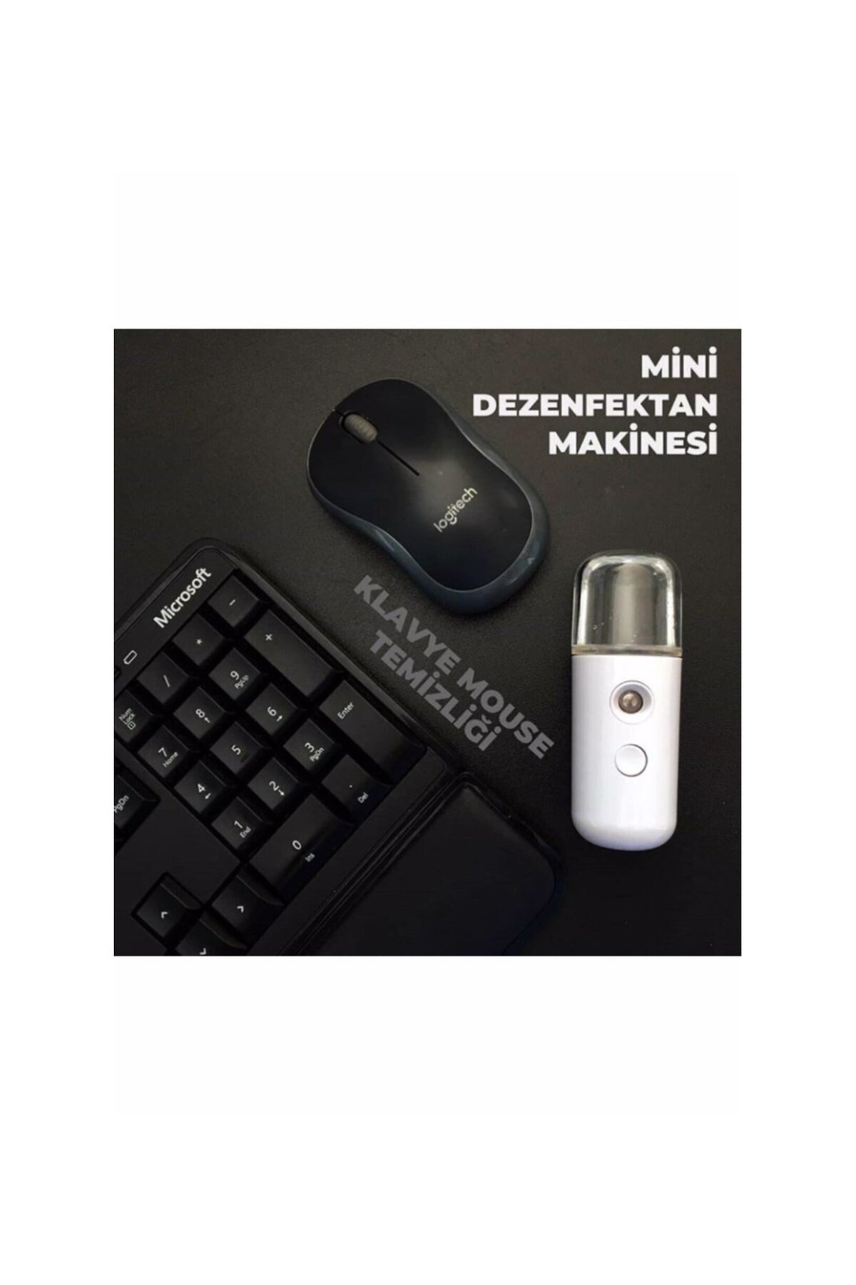 Şarjlı Mini Cilt Nemlendirici Serin Buhar Makinası