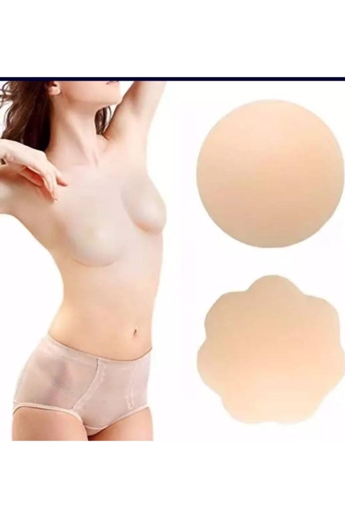 Silikon Göğüs Ucu Kapatıcı Gizleyici Bant Aparat Nipple Pad