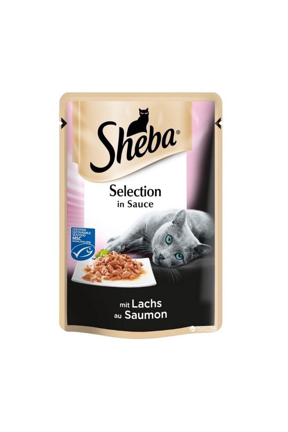 Somonlu Yetişkin Kedi Yaş Maması 85 gr (12 ADET)