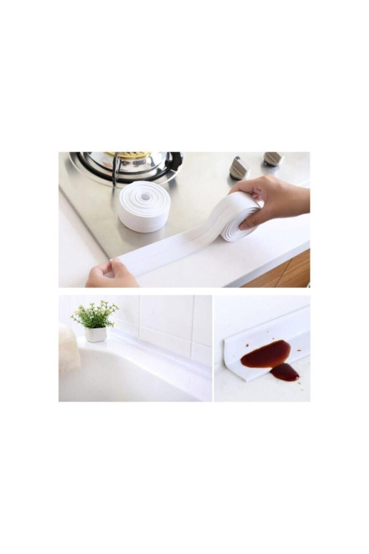 Su Sızdırmaz Geçirmez Bant Lavabo Küvet Kenar Bandı Küvet Duş