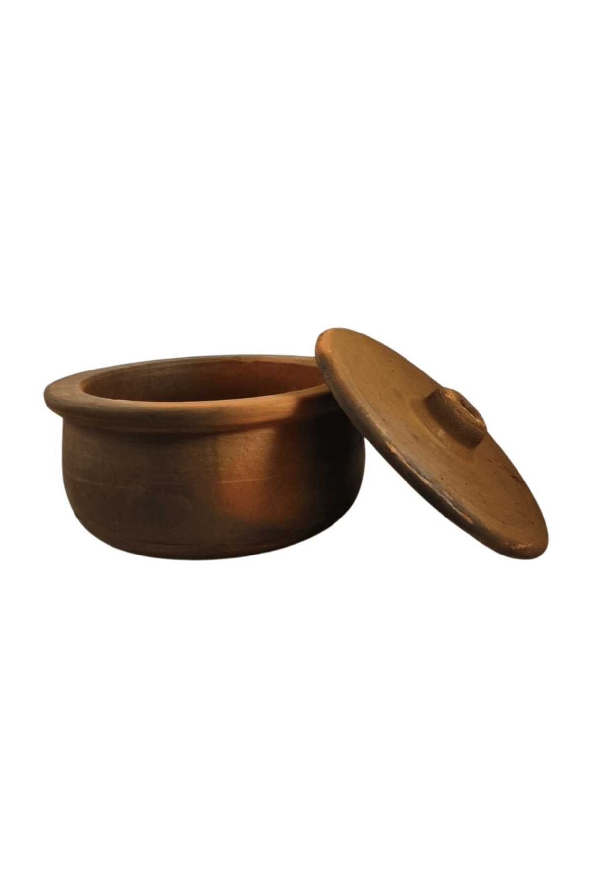 Toprak Güveç El Yapımı (30cm ) Ürün 1 Adet Kapak .