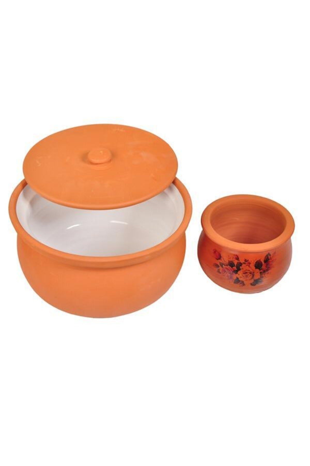 Toprak Içi Tam Sırlı Dogal Yogurt Mayalama Güveçi 5 Kg