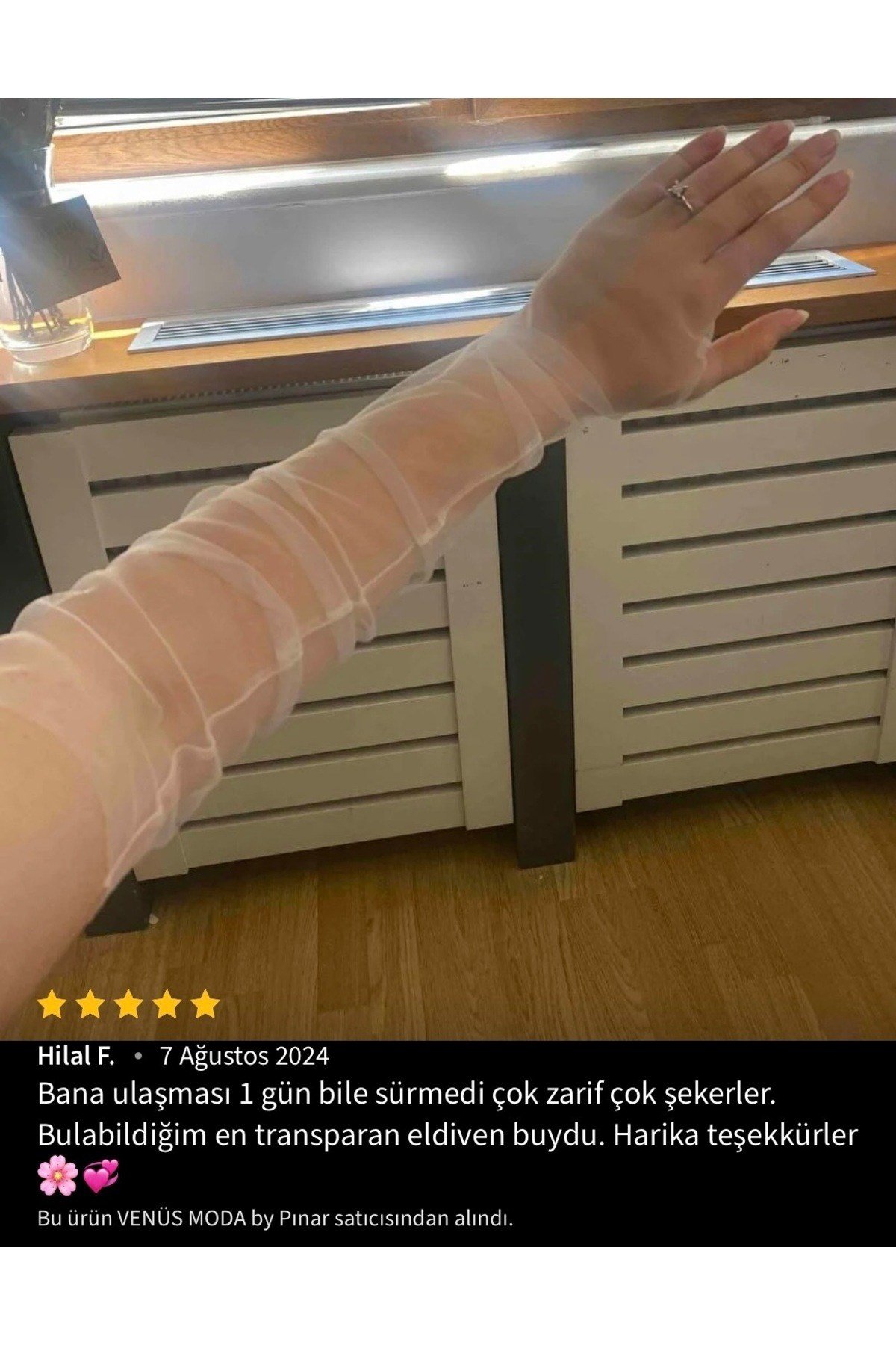 Tül Eldiven Gelin Eldiveni Transparan Parmaksız Eldiven Nikah Eldiveni