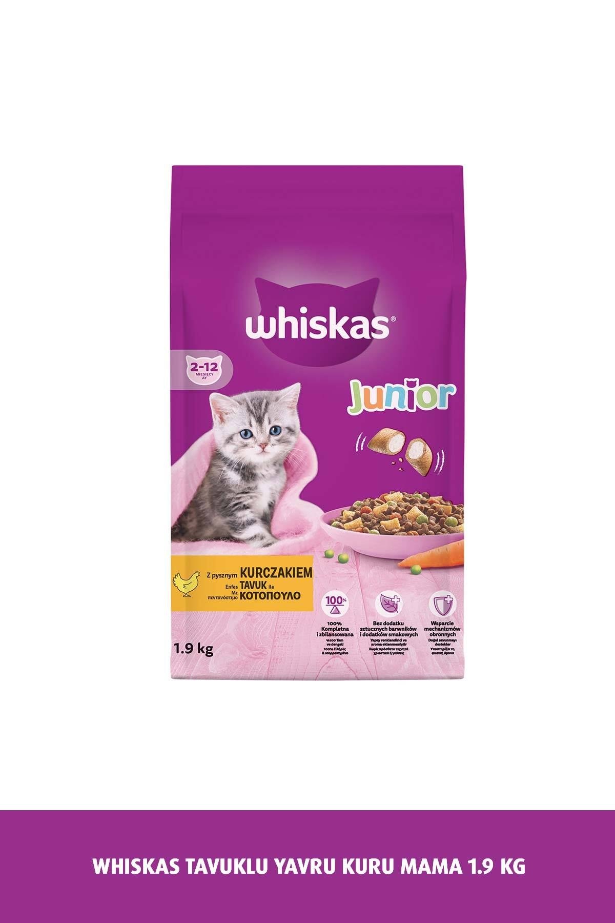 Yavru Tavuklu Kuru Kedi Mama 2 Kg