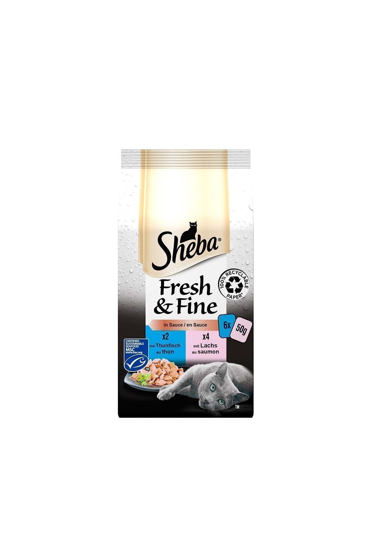 Yetişkin Fresh & Fine Balık Seçkisi Yaş Mama 300 G
