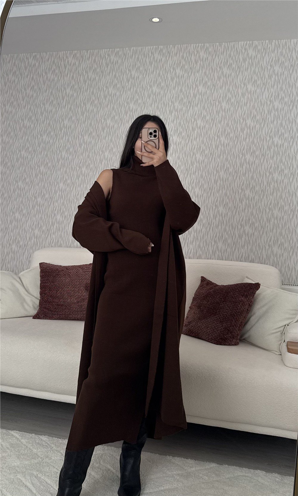 Uzun Hırka Takım Acı Kahve