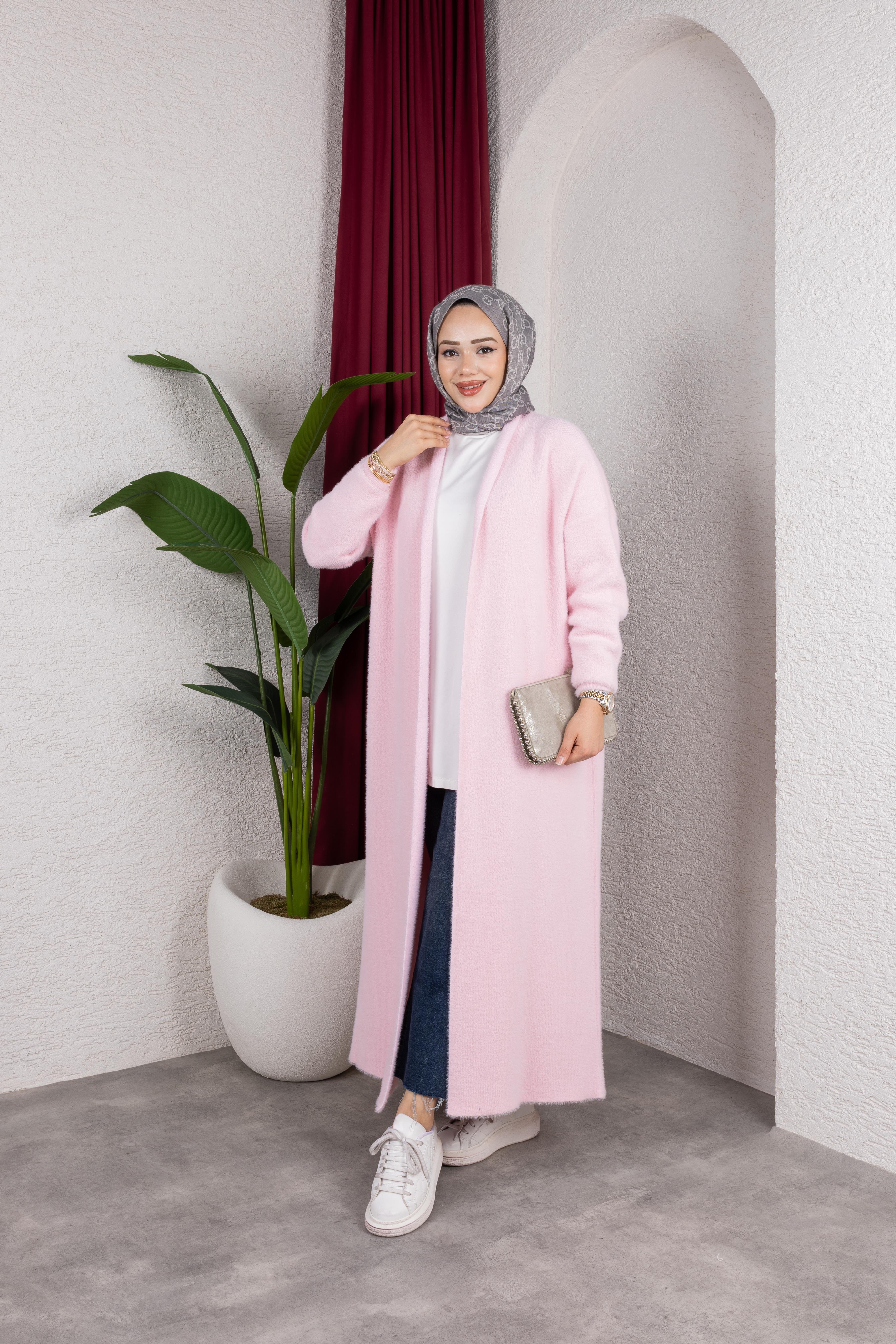Angora Hırka | Pembe