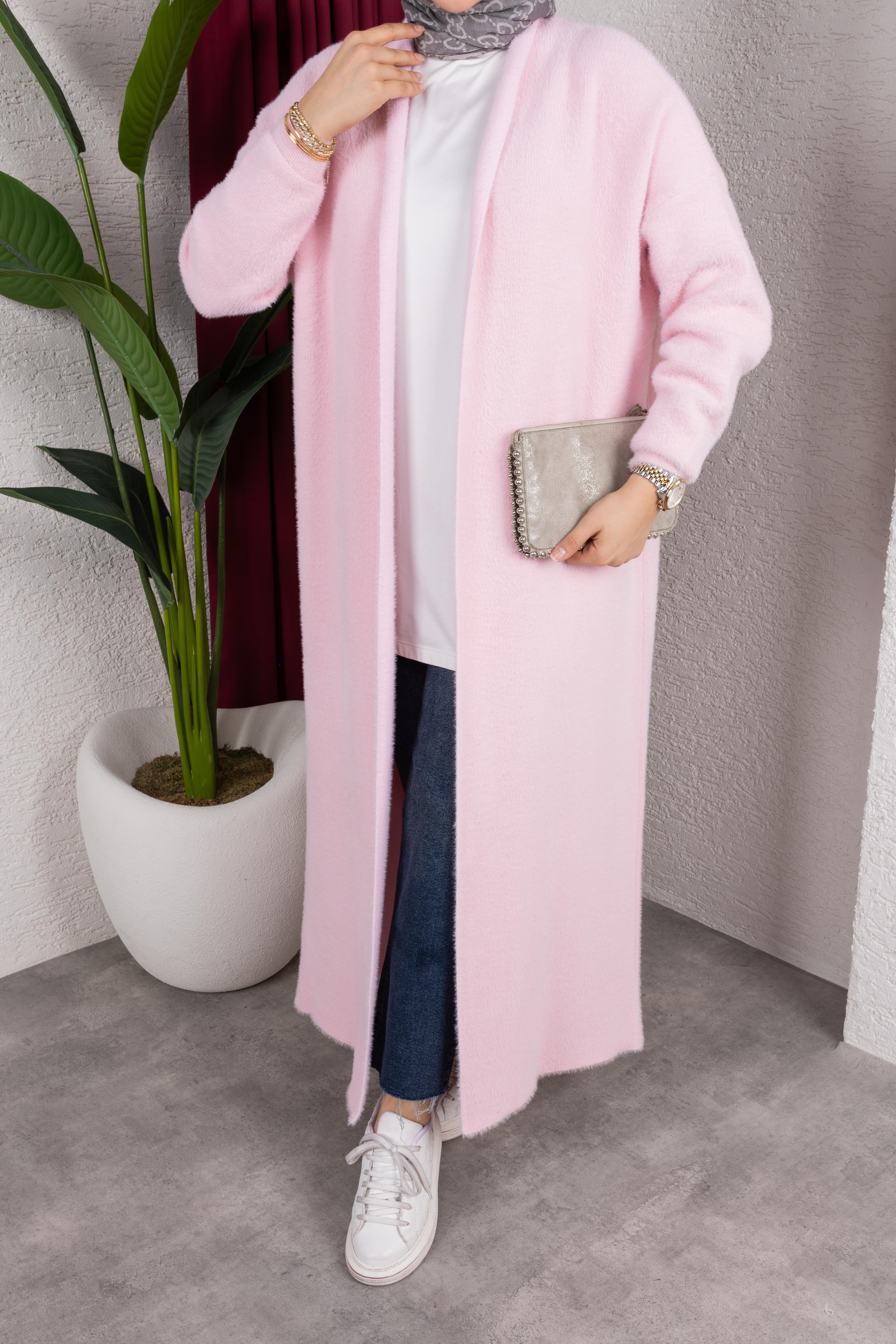 Angora Hırka | Pembe
