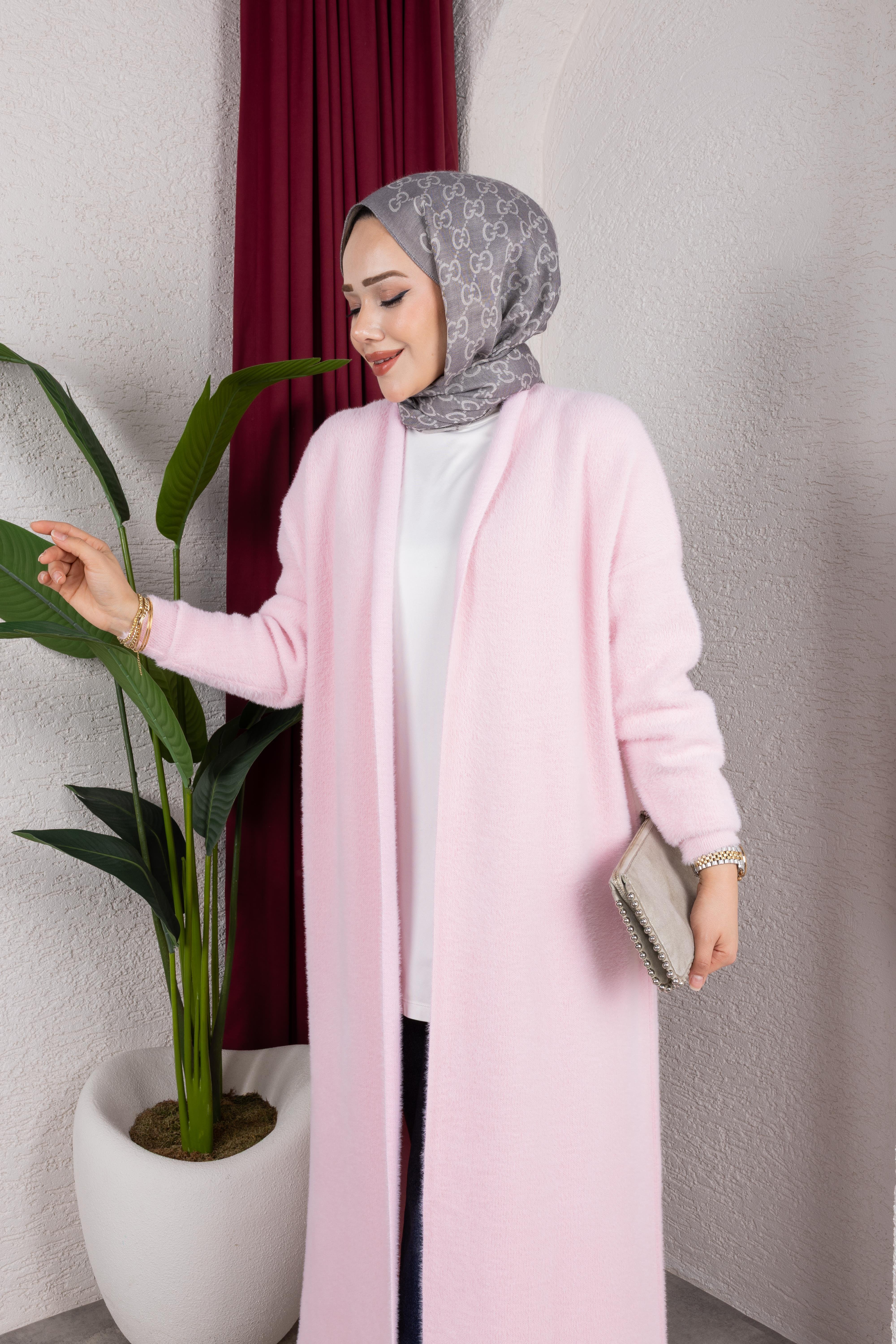 Angora Hırka | Pembe
