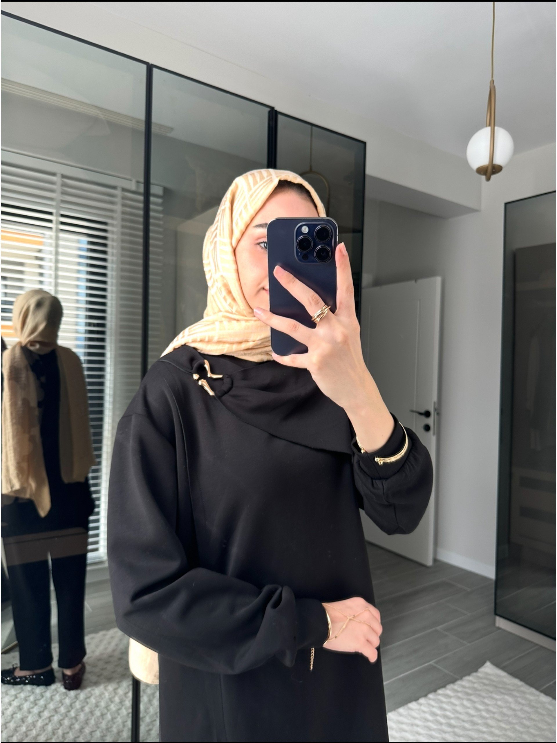 z.Premium Toka Detaylı Oysho Takım | Siyah
