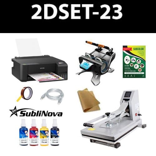 2D Baskı Sistemi (HP3803+Epson L3210+ST-210)