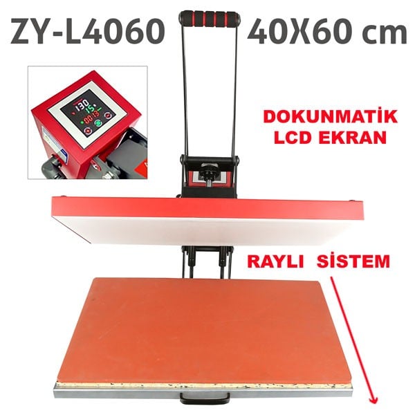 Düz Transfer Baskı Presi 40x60 cm