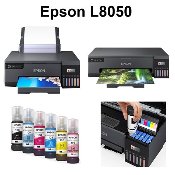 EPSON L8050 A4 İnkjet Fotoğraf Yazıcısı Wifi