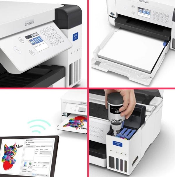 EPSON SureColor  SC-F100 Sublimasyon Yazıcı A4